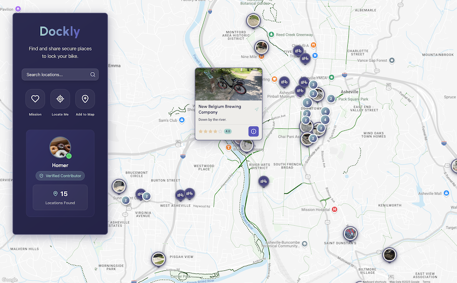 Screenshot of Dockly project